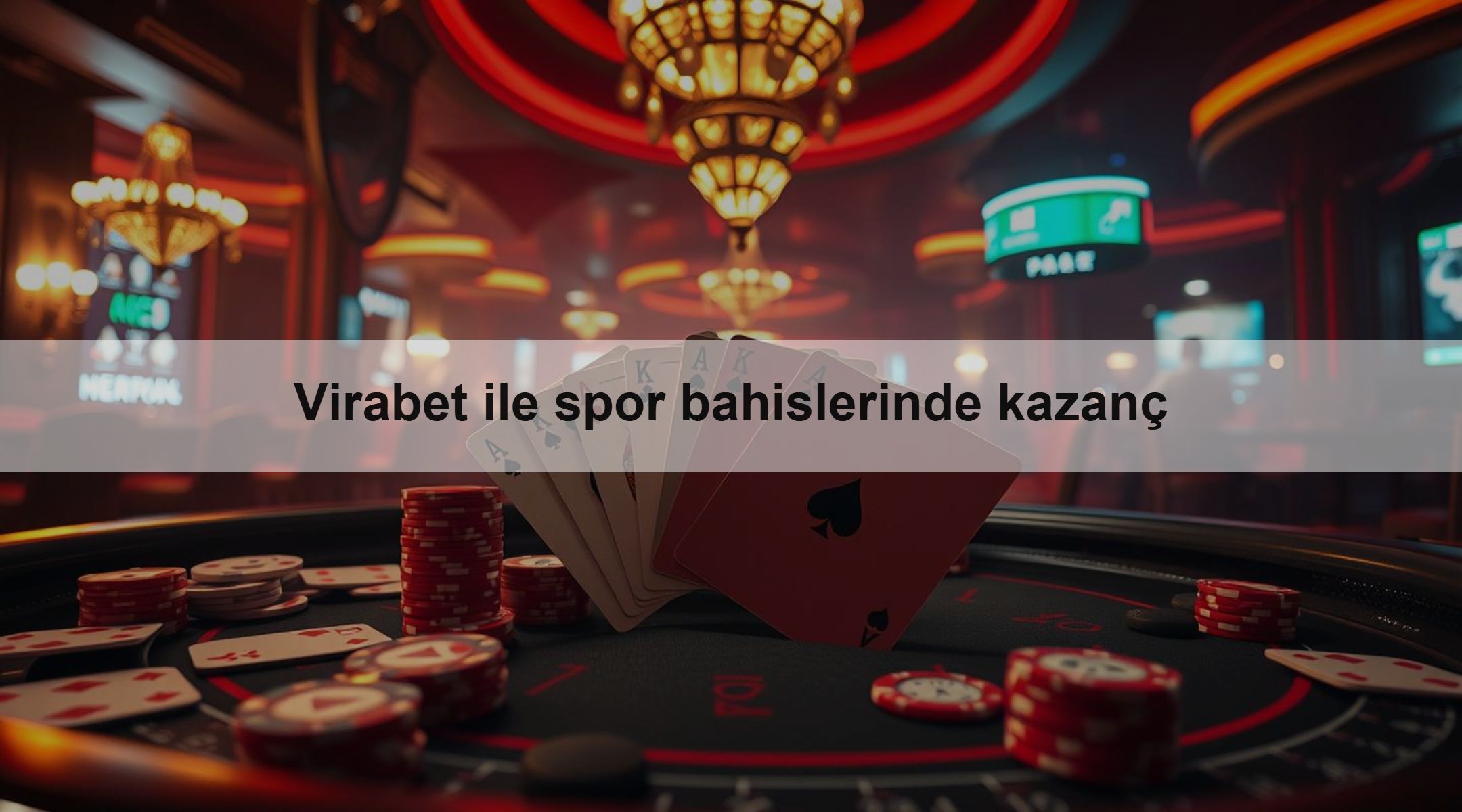 Virabet ile spor bahislerinde kazanç 1 Virabet ile spor bahislerinde kazanç