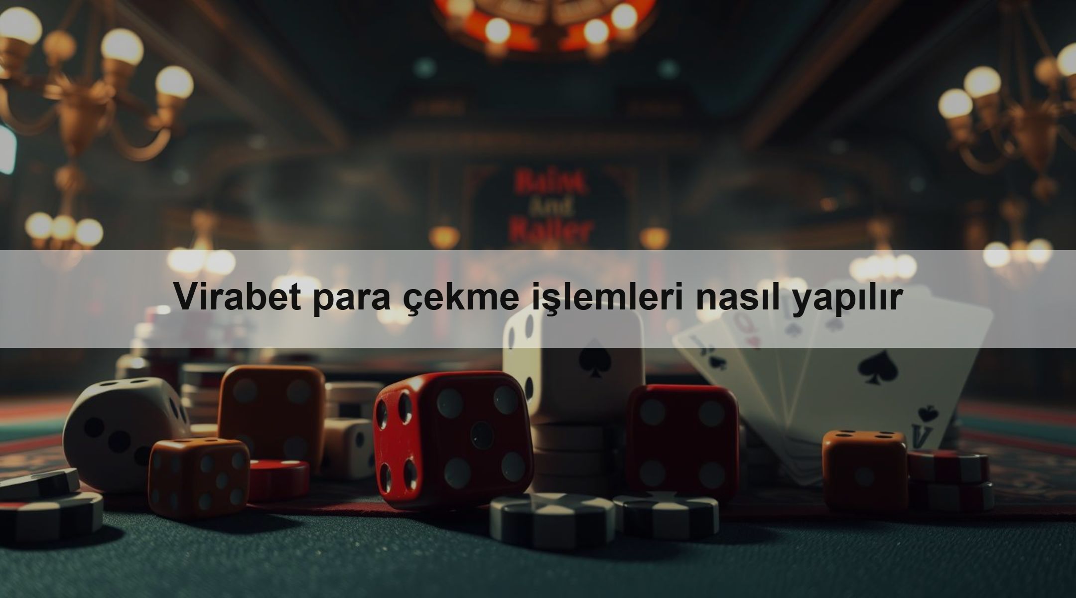 Virabet para çekme işlemleri nasıl yapılır 1 Virabet para çekme işlemleri nasıl yapılır